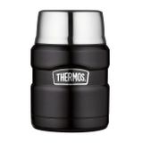 Termos Style termos pentru alimente 470ml - negru mat