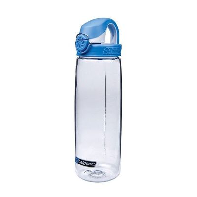 Sticlă Nalgene OTF 750ml - Clear Blue White Cap