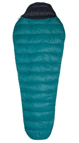 Sac de dormit Warmpeace Solitaire 250 - 195cm - teal green/black