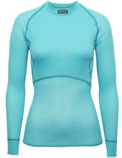 Brynje Wool Thermo Light Lady Shirt - aqua