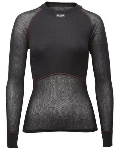 Brynje Wool Thermo Light Lady Shirt - black