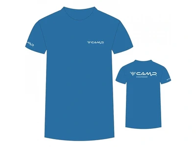 CAMP  Institutional Male T-Shirt -  Blue