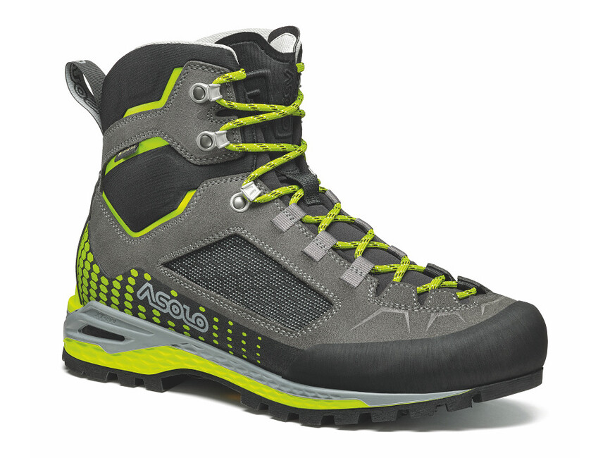 Pantofi drume ie Asolo Freney Evo GV MM graphite green lime